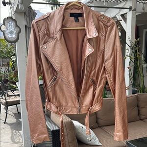 Forever 21 metallic jacket